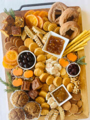 fall cookie and dessert board.
