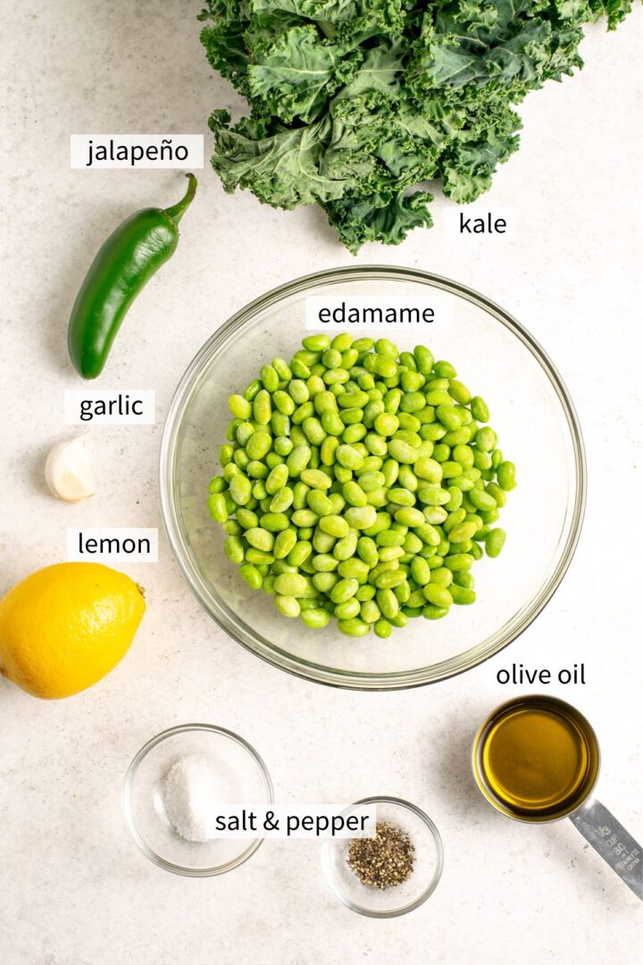 Spicy Edamame Kale Dip (Farm Boy Copycat) Olivia's Kitchen