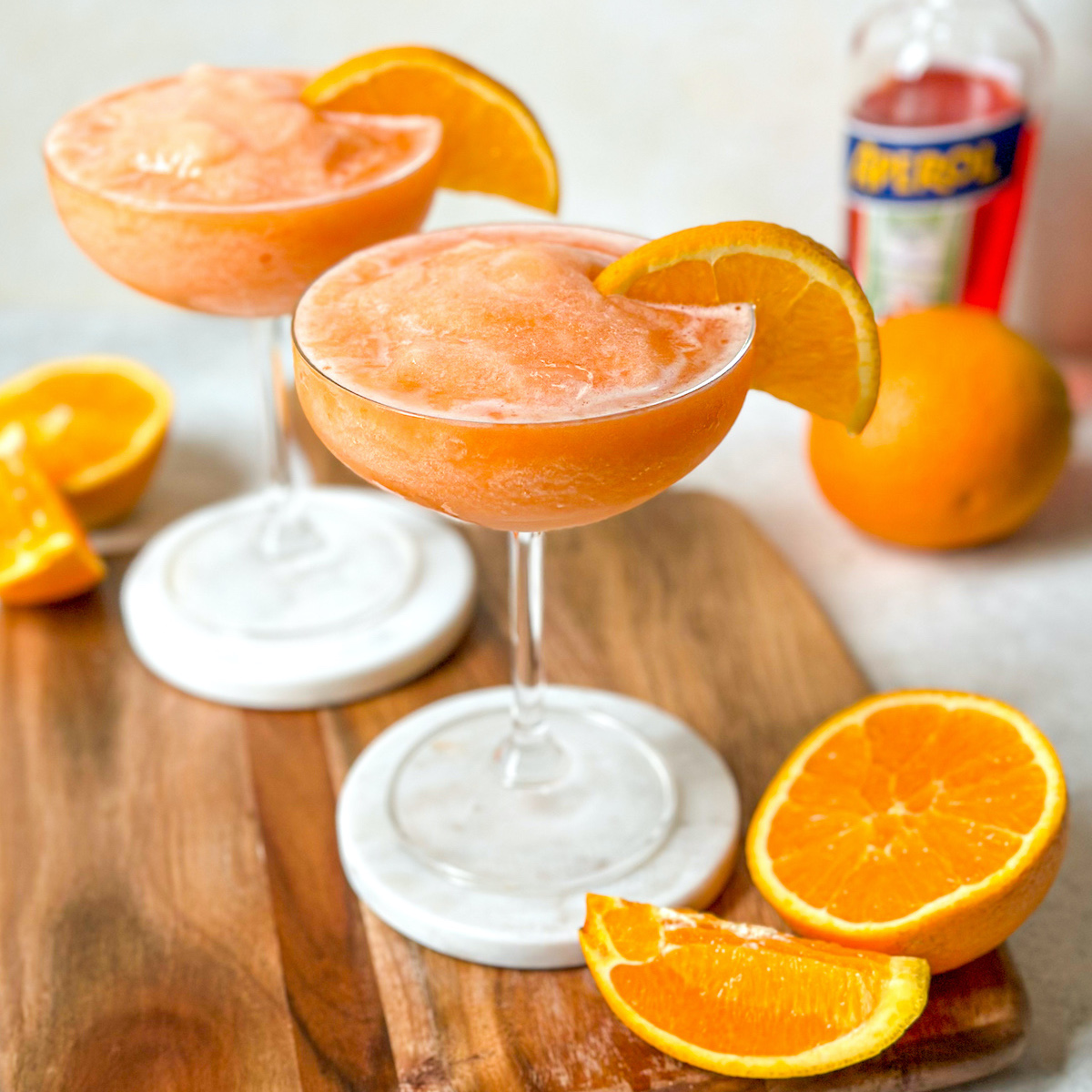 Blended Aperol Spritz Cocktail
