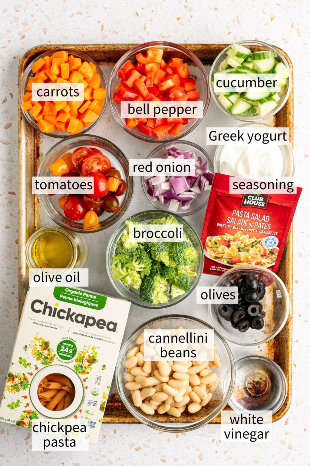 High Protein Pasta Salad Olivia's Kitchen