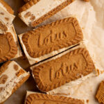 biscoff ice cream sandwiches.
