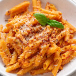 cottage cheese vodka sauce pasta.