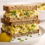dill pickle egg salad sandwich.