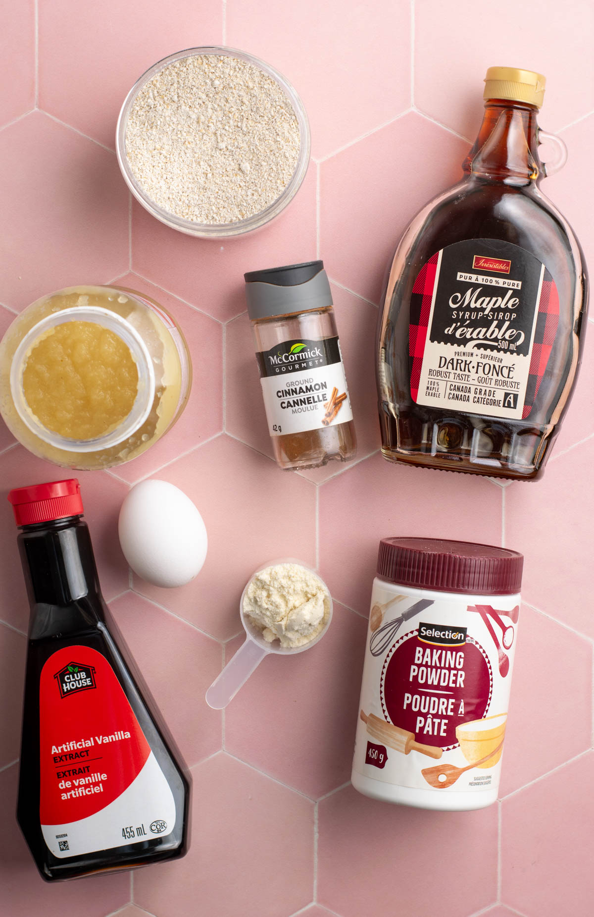 ingredients to make baked oats without banana.